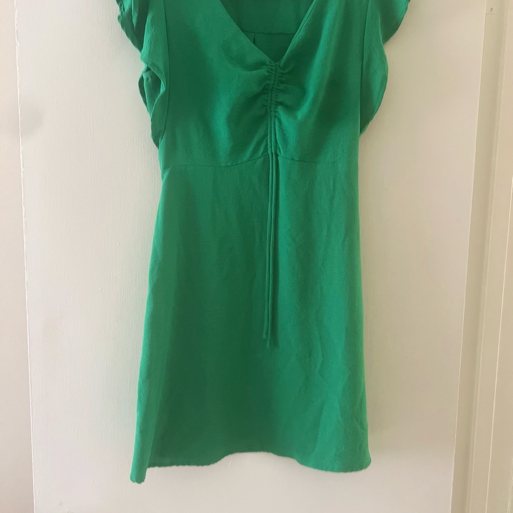 Monteau Vibrant Green Blouse